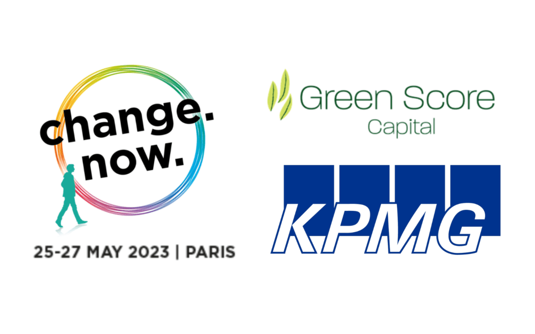Change Now 2023 – Green Score Capital devient partenaire de KPMG
